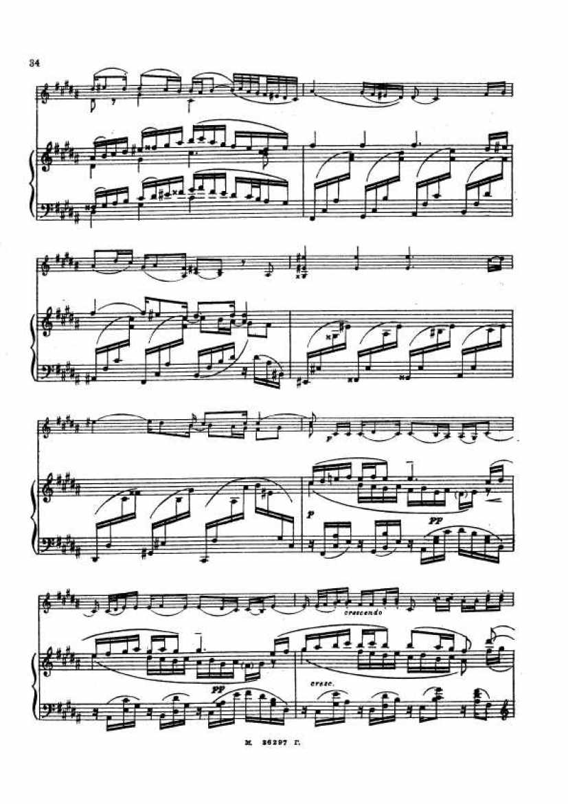 Medtner_op.21_Violinsonate_No.1_h钢琴谱