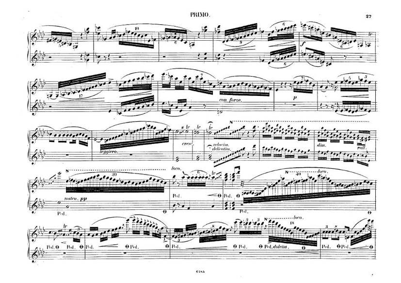 f小调第二钢琴协奏曲 Op.21 Piano Concerto No.2 in f Minor Op.21钢琴谱