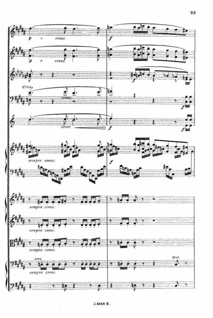 叙事曲 Ballade for Piano and Orchestra Op.19钢琴谱