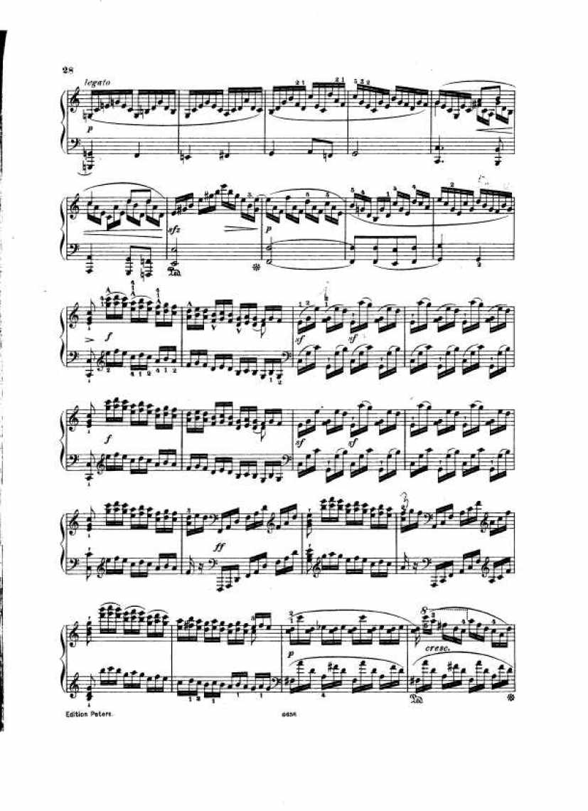 a小调钢琴协奏曲 Piano Concerto in a Minor Op.85钢琴谱