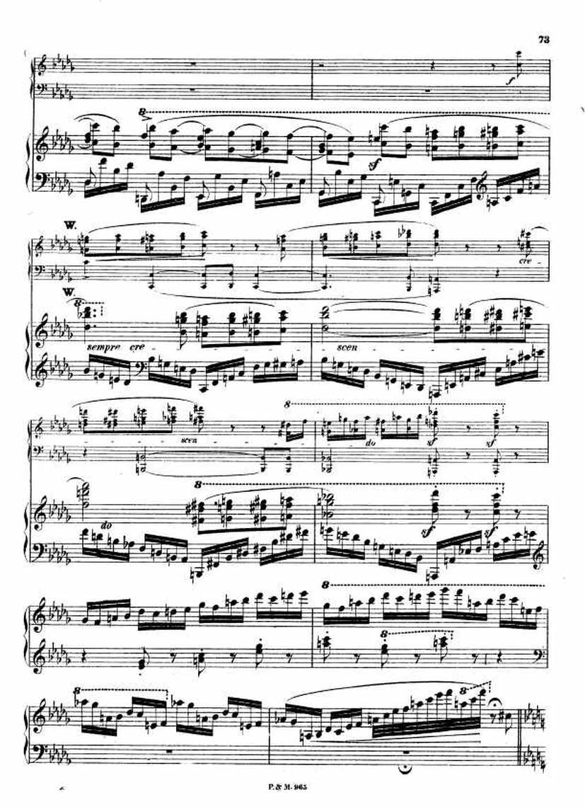 Scharwenka_32_PianoConcerto_no1_4钢琴谱