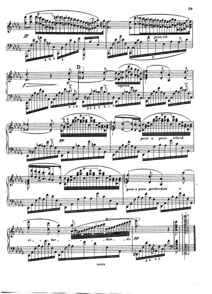 f小调钢琴协奏曲 Piano Concerto in f Minor Op.16钢琴谱