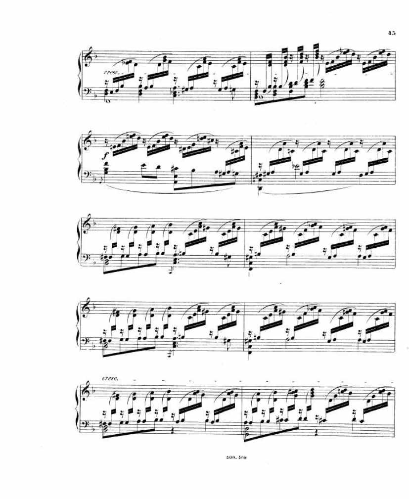 Rubenstein, Anton 12 pieces op. 75 nos9钢琴谱