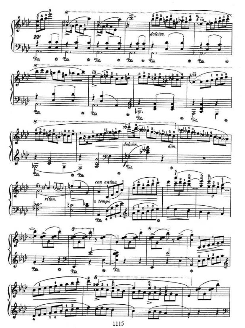 f小调第二钢琴协奏曲 Op.21 Piano Concerto No.2 in f Minor Op.21钢琴谱