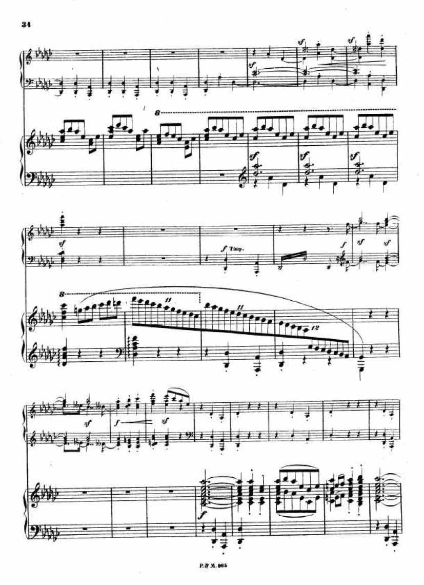 Scharwenka_32_PianoConcerto_no1_4钢琴谱