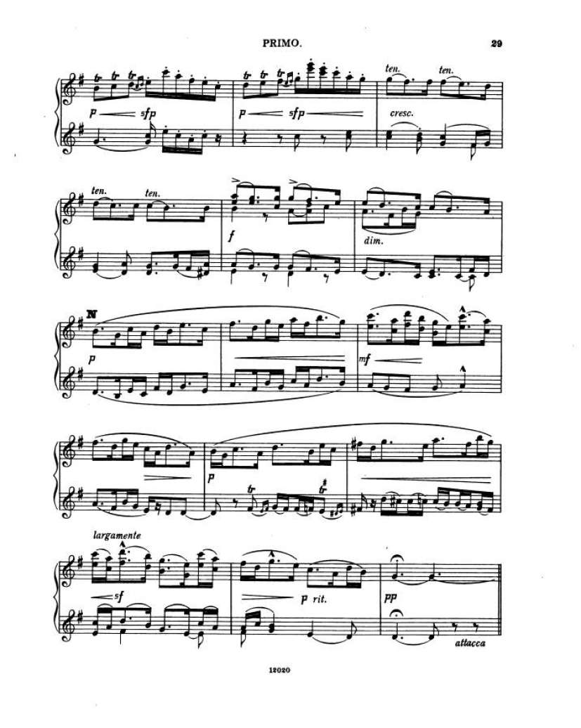 谜的变奏曲 Enigma Variations Op.36 Elgar,4钢琴谱