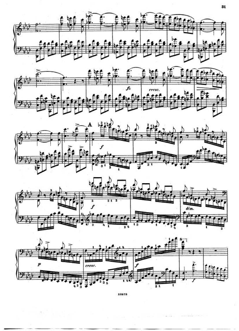 f小调钢琴协奏曲 Piano Concerto in f Minor Op.16钢琴谱