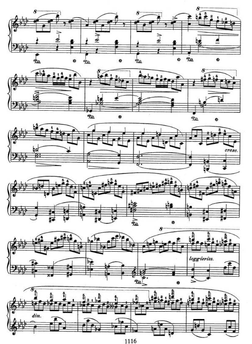 f小调第二钢琴协奏曲 Op.21 Piano Concerto No.2 in f Minor Op.21钢琴谱