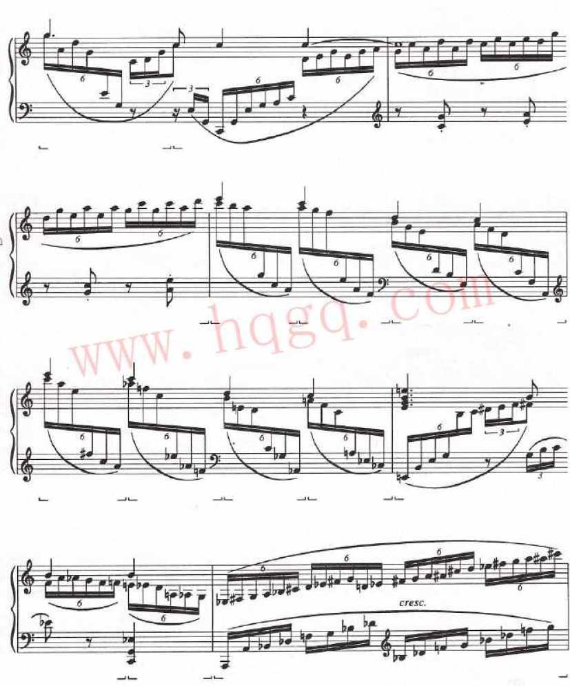 格什温练习曲 Gershwin Etudes钢琴谱