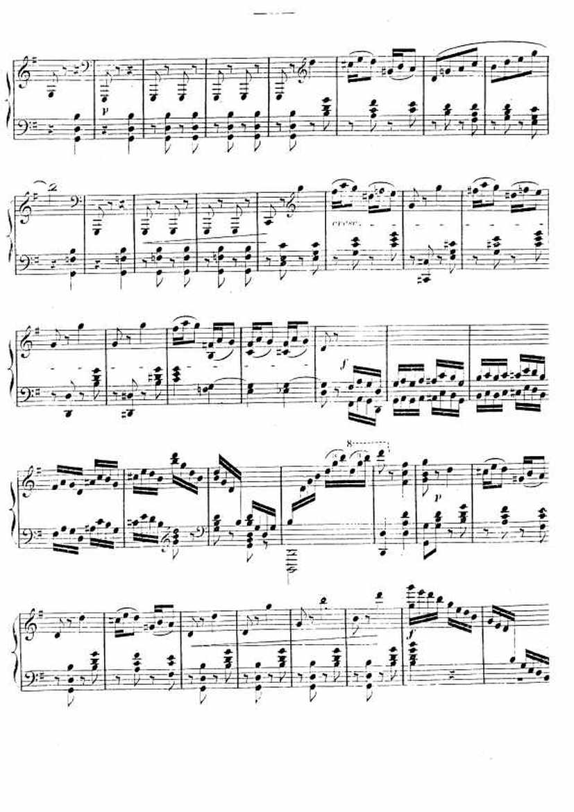 Rubinstein A op.10 Kammenoi钢琴谱