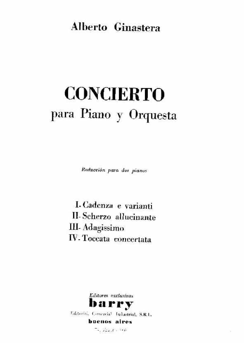 Ginastera_Piano_concerto_No.1_part钢琴谱