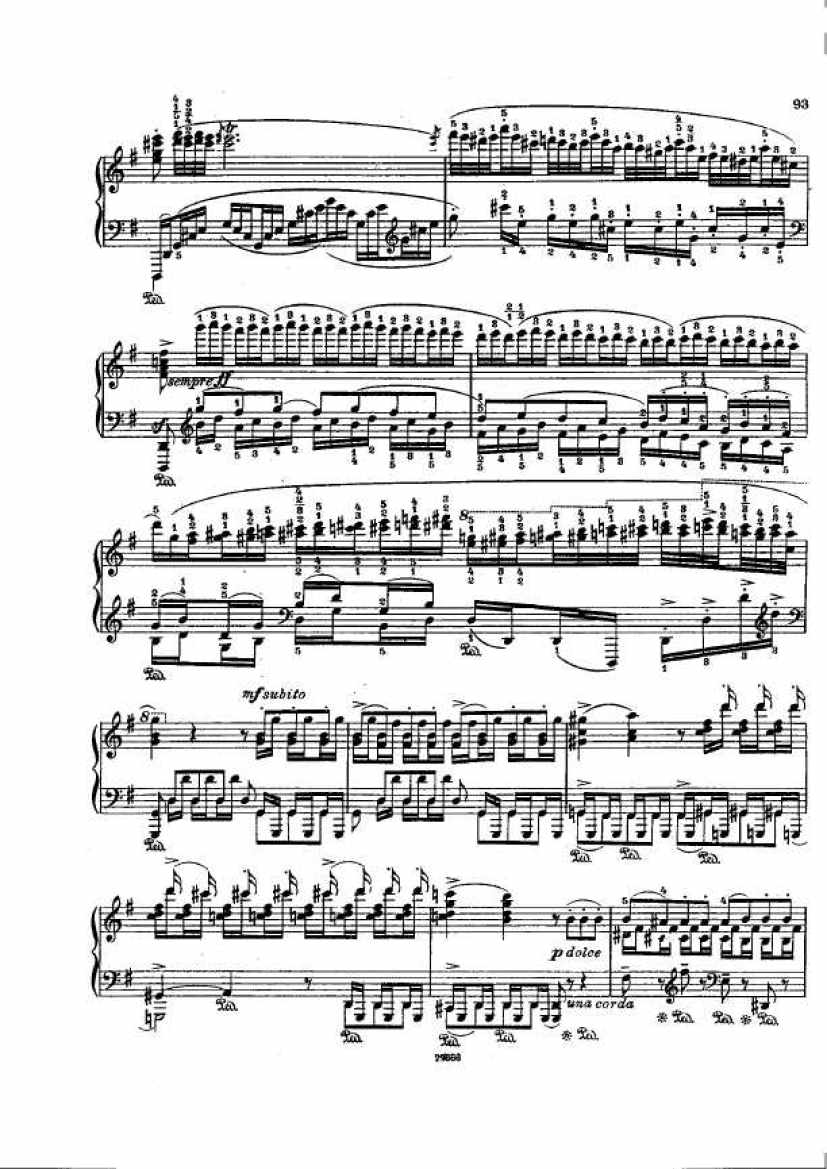 Cadenzas to Beethoven s Piano Concerto No[1].1 Op.15 华彩段（原版、戈多夫斯基、肯普夫版）钢琴谱