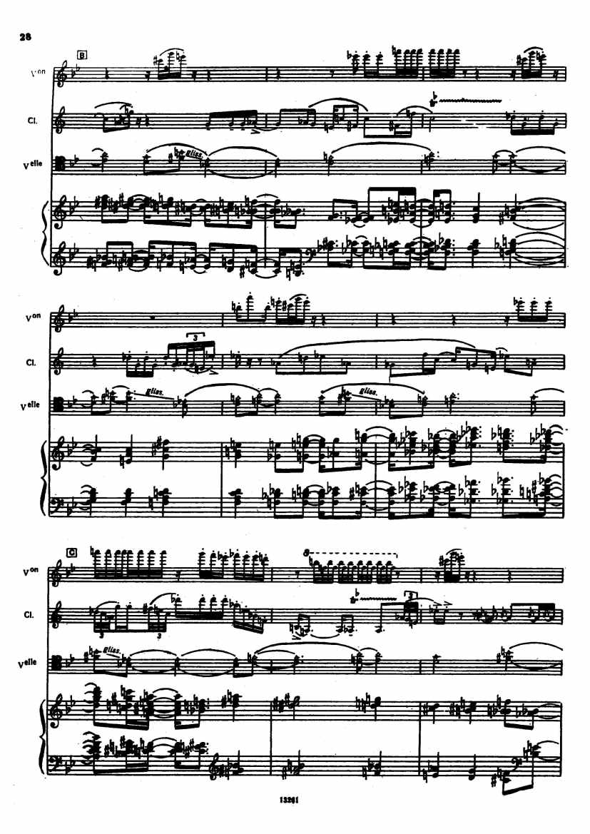 Messiaen_Quatuor_pour_la_fin_du_temps_score_part钢琴谱