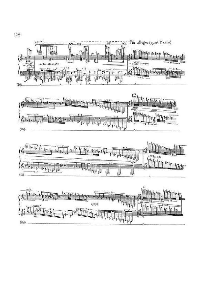 finnissy, michael钢琴谱