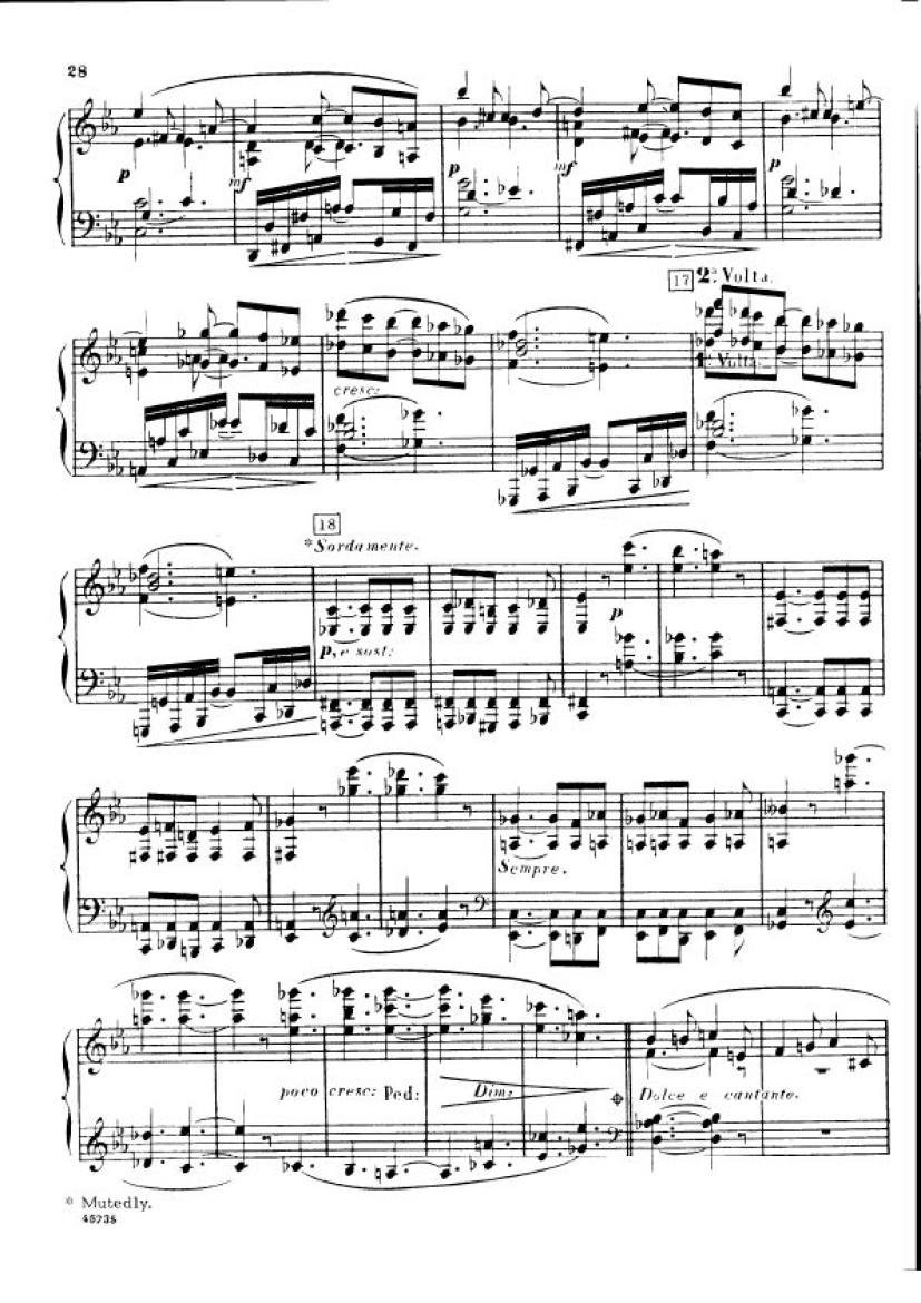 12首小调练习曲 12 Etudes in All Minor Keys Op.39钢琴谱