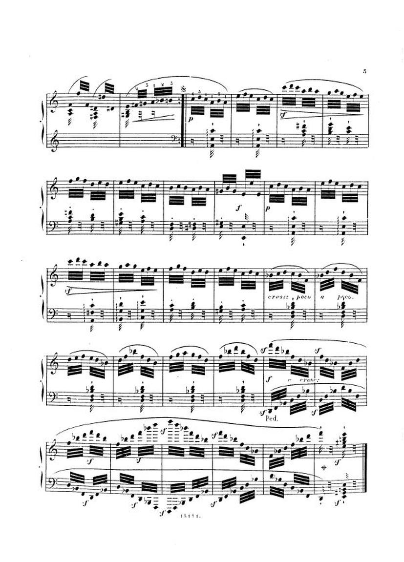 12首小调练习曲 12 Etudes in All Minor Keys Op.39钢琴谱