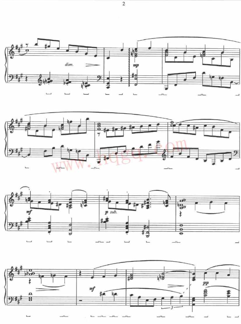 格什温练习曲 Gershwin Etudes钢琴谱