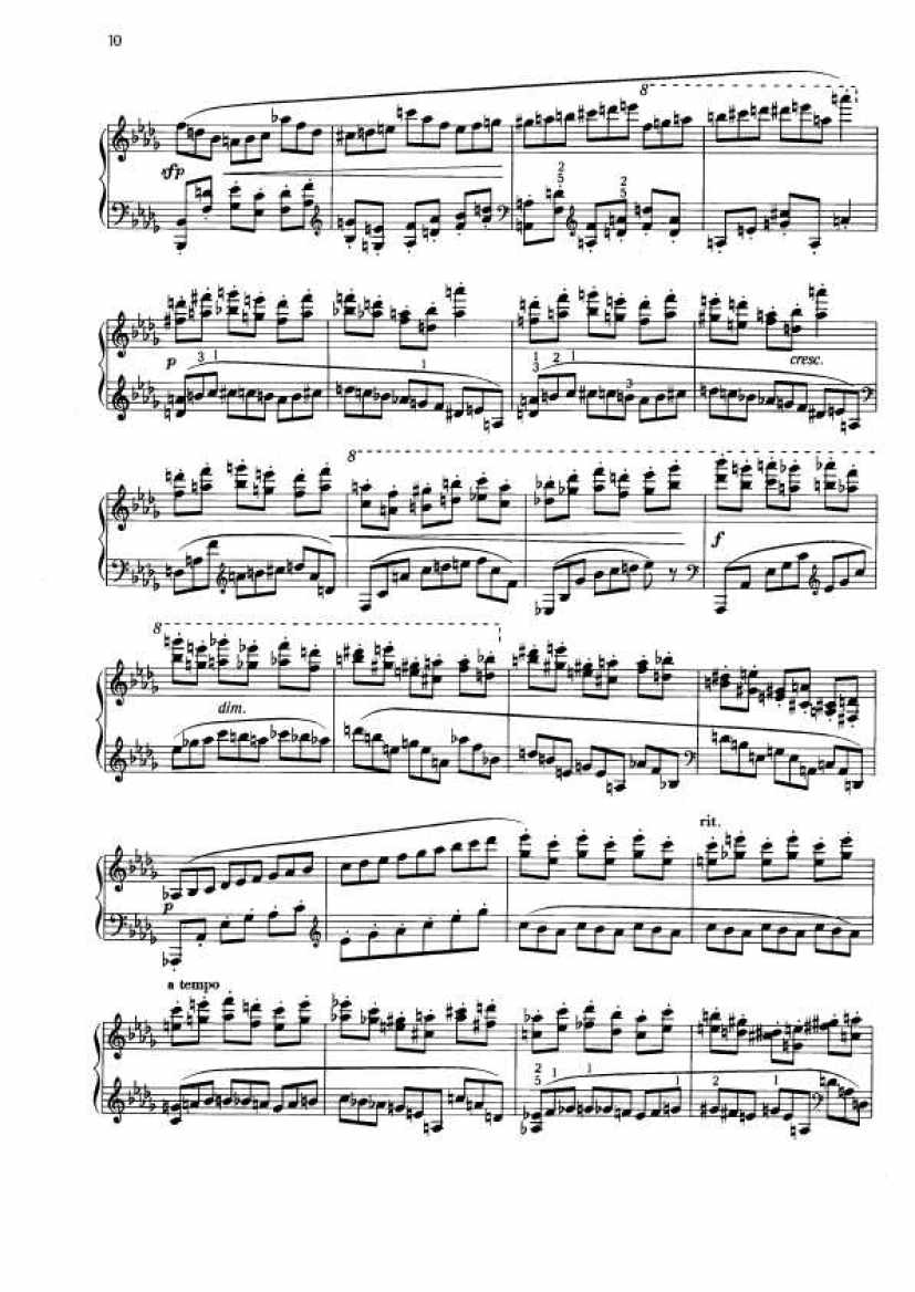 Dohnanyi_Etude Op.28钢琴谱