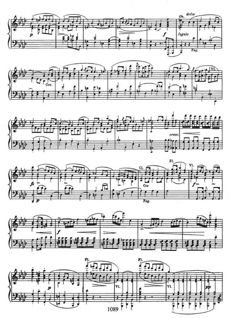 f小调第二钢琴协奏曲 Op.21 Piano Concerto No.2 in f Minor Op.21钢琴谱