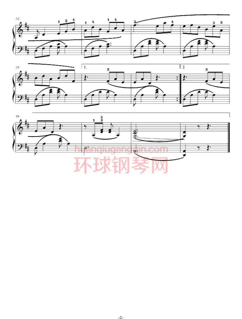 肖邦降D大调摇篮曲简易版（育婴师必备）钢琴谱