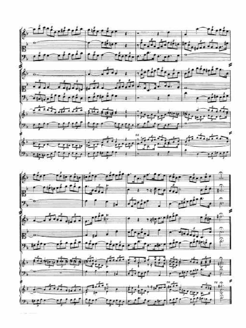 The Art of the Fugue BWV 1080 赋格的艺术钢琴谱