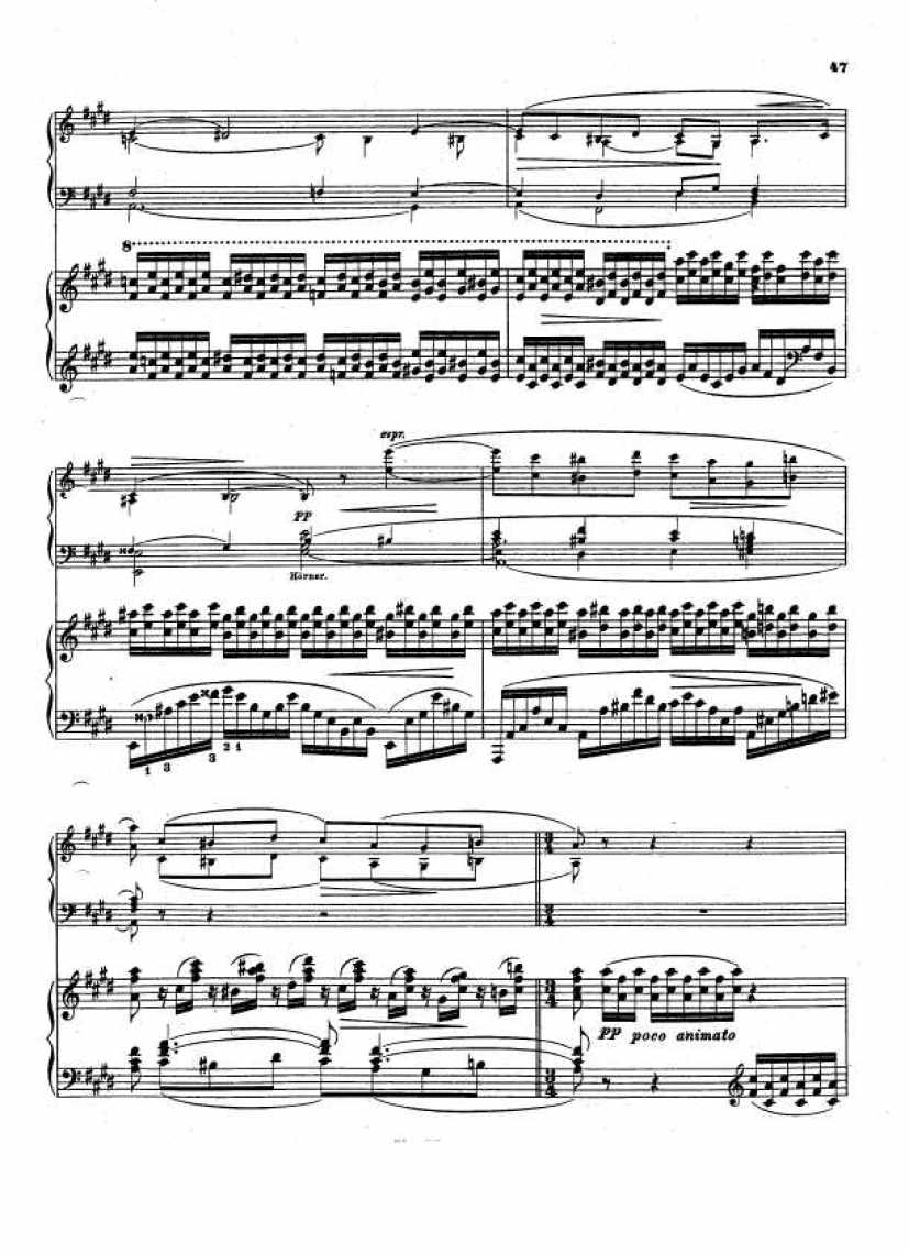 Scharwenka_op.80_Piano_concerto_No.3钢琴谱