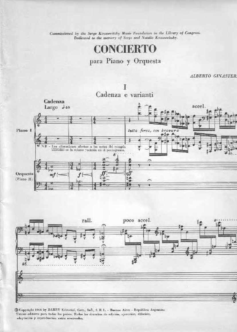 Ginastera_Piano_concerto_No.1_part钢琴谱