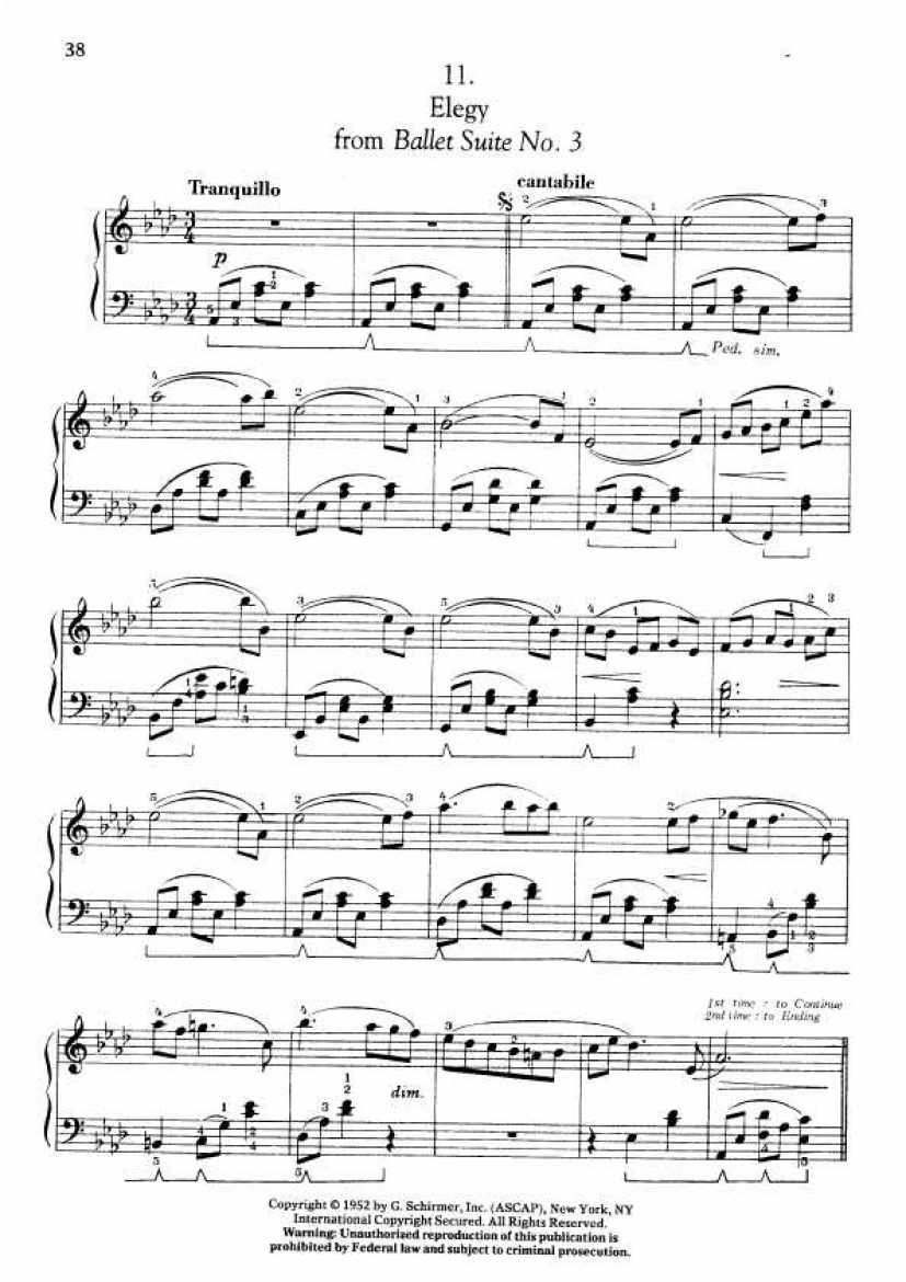 Schostakovich钢琴谱