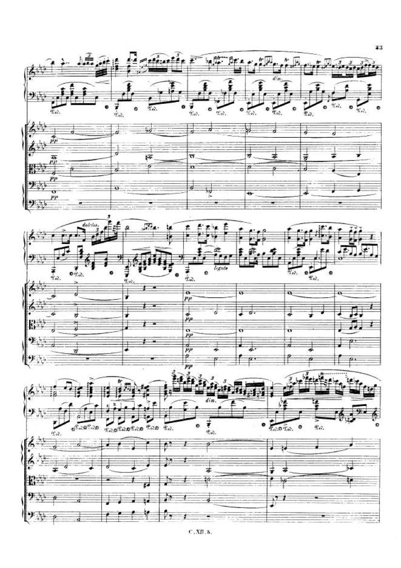 f小调第二钢琴协奏曲 Op.21 Piano Concerto No.2 in f Minor Op.21钢琴谱