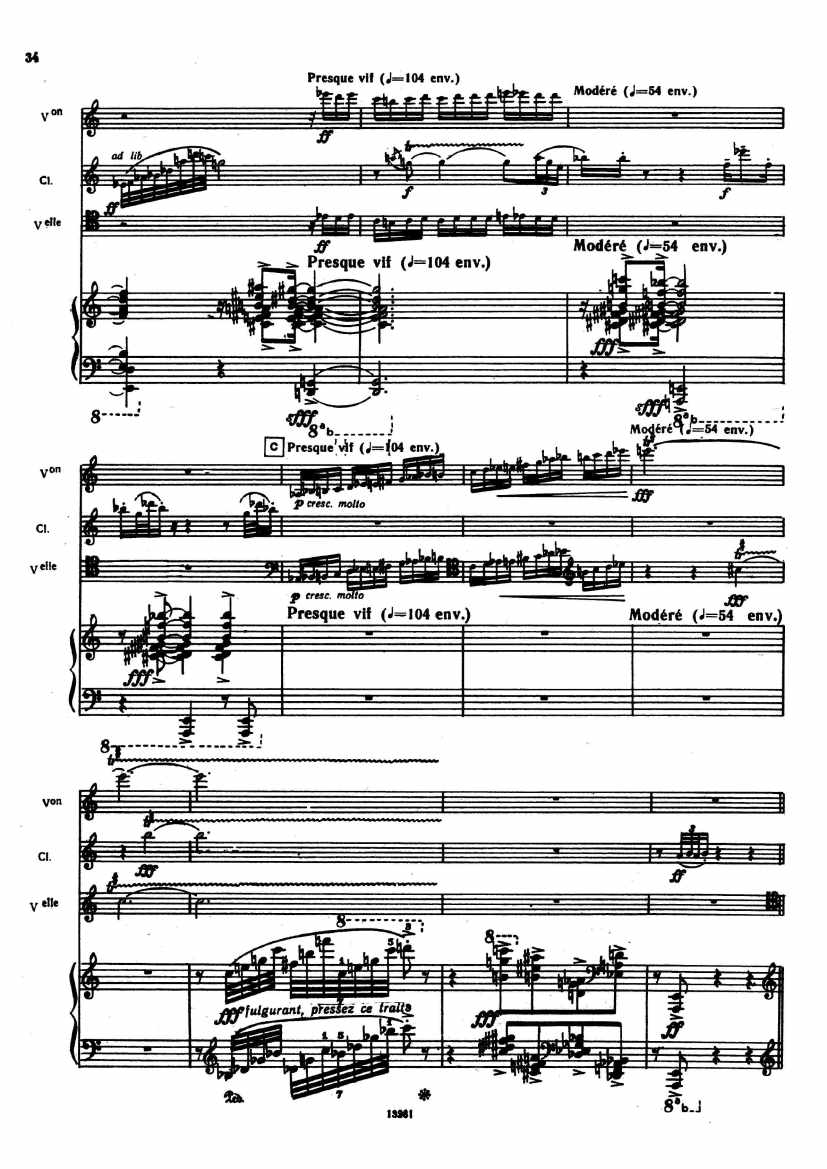 Messiaen_Quatuor_pour_la_fin_du_temps_score_part钢琴谱