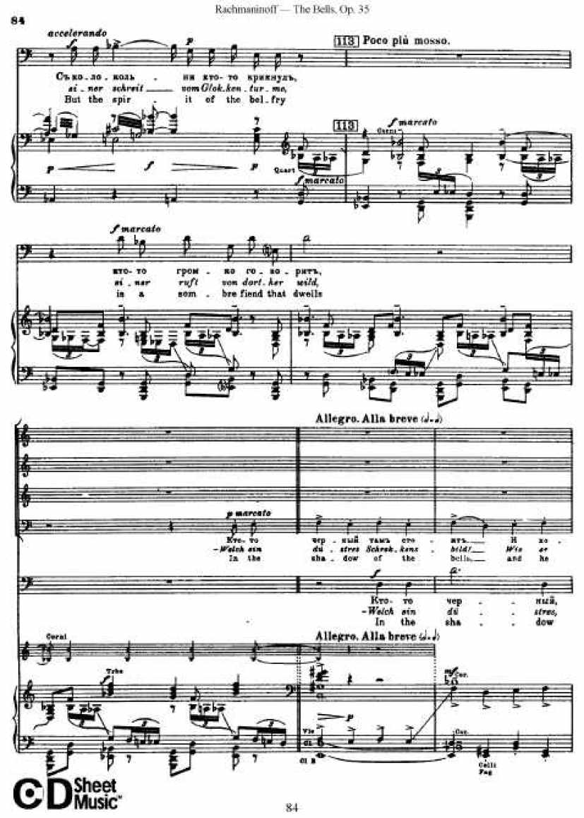 Rachmaninov_op.35_The Bells_vocal钢琴谱