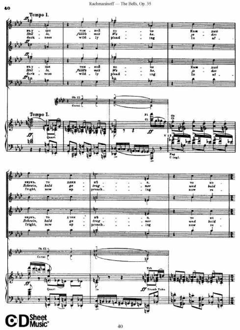 Rachmaninov_op.35_The Bells_vocal钢琴谱