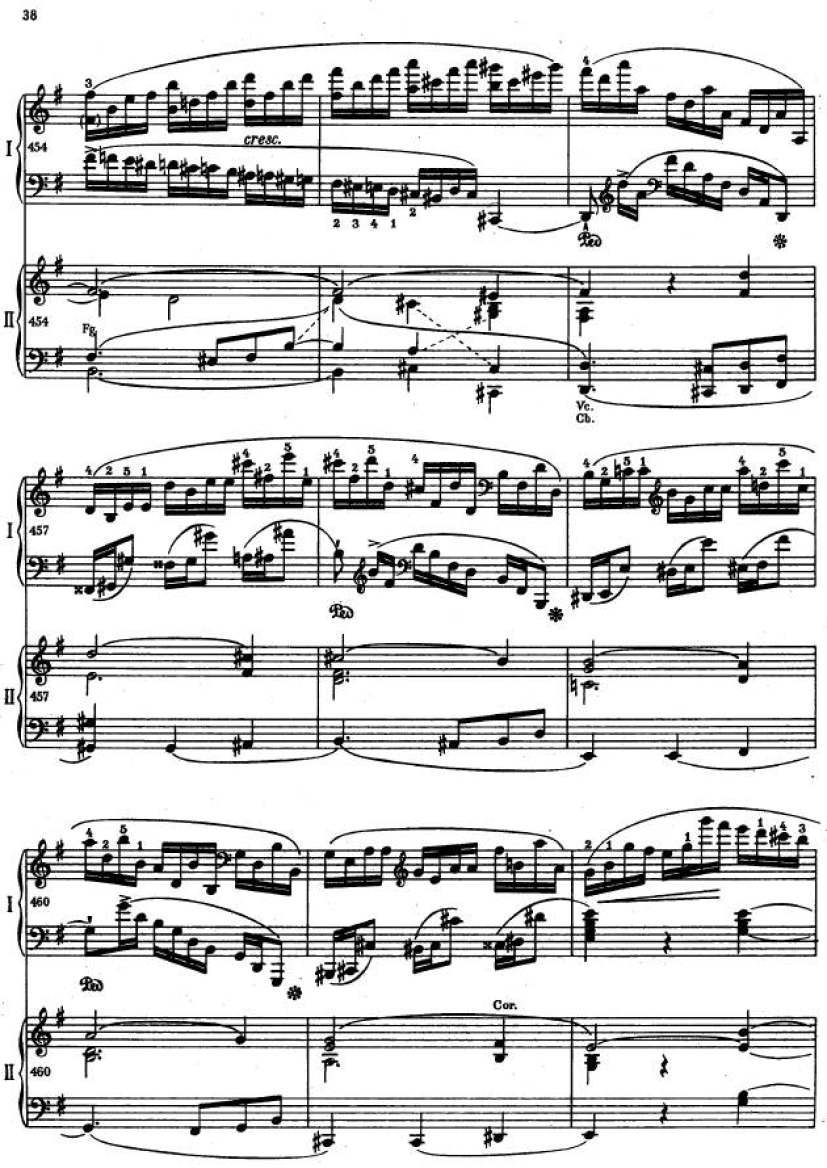 e小调第一钢琴协奏曲 Op.11 Piano Concerto No.1 in e Minor Op.11钢琴谱