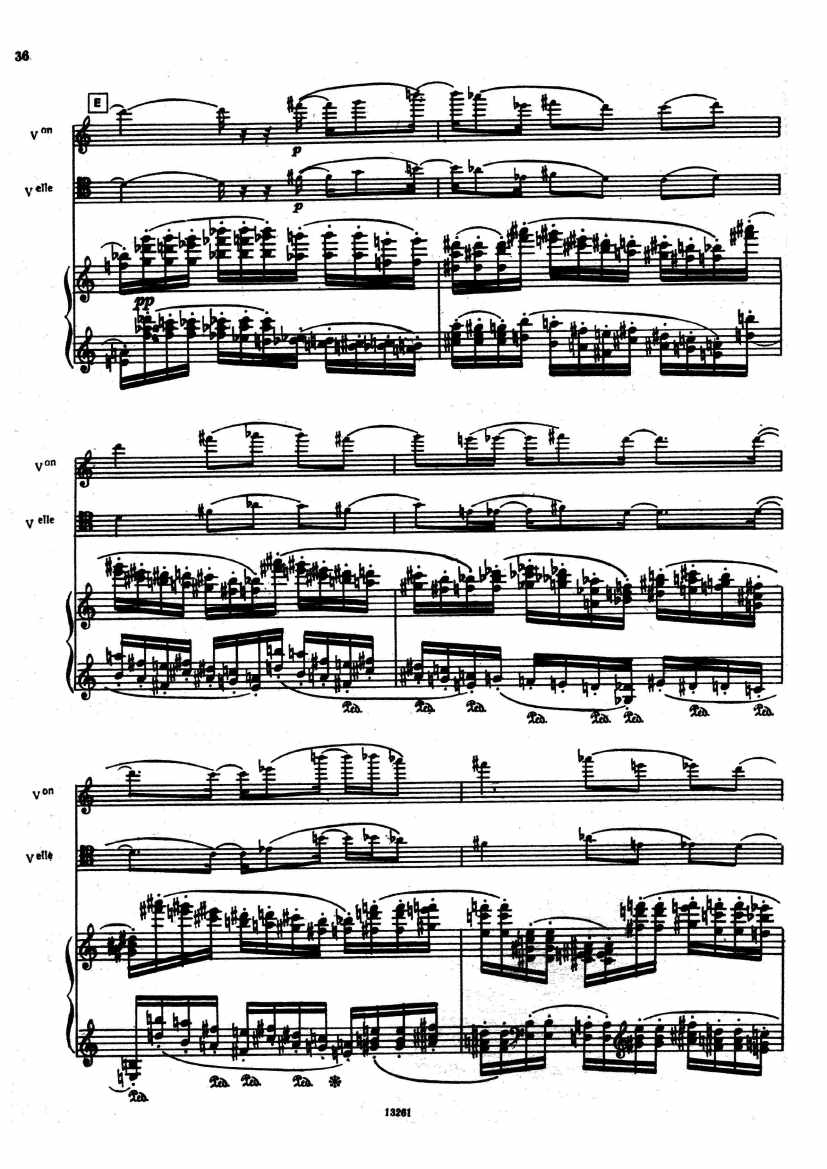 Messiaen_Quatuor_pour_la_fin_du_temps_score_part钢琴谱