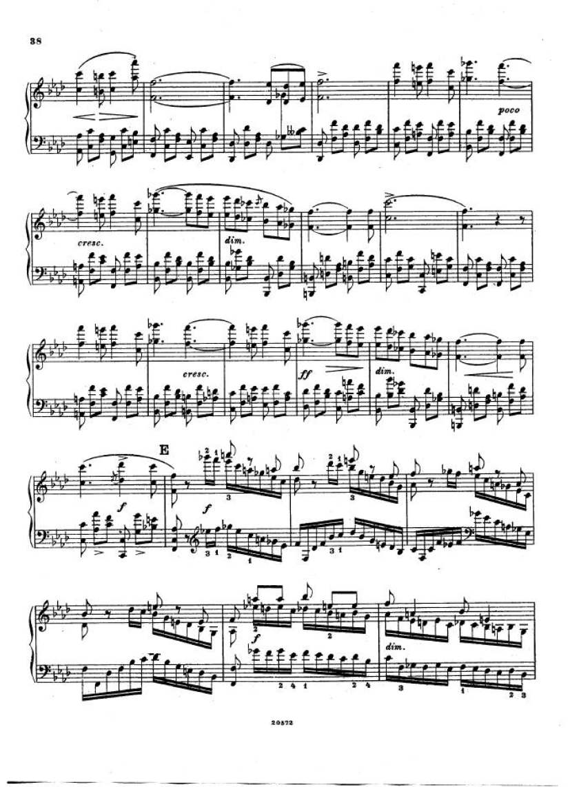 f小调钢琴协奏曲 Piano Concerto in f Minor Op.16钢琴谱