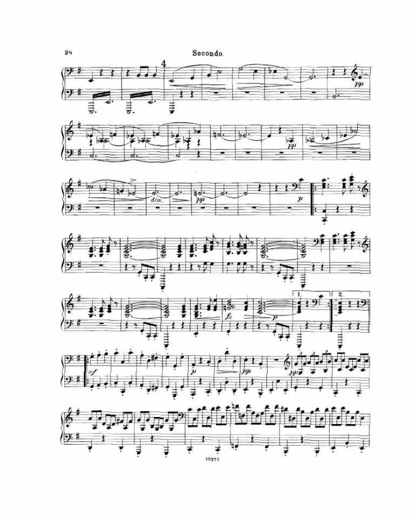 e小调第九交响曲“自新大陆” Symphony No.9 in e Minor Op.95钢琴谱