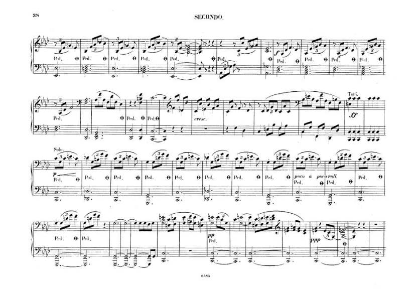 f小调第二钢琴协奏曲 Op.21 Piano Concerto No.2 in f Minor Op.21钢琴谱