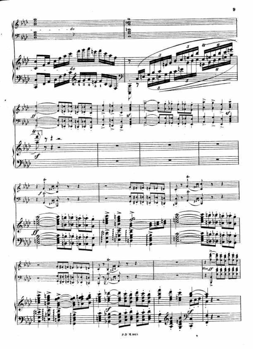 Scharwenka_32_PianoConcerto_no1_4钢琴谱