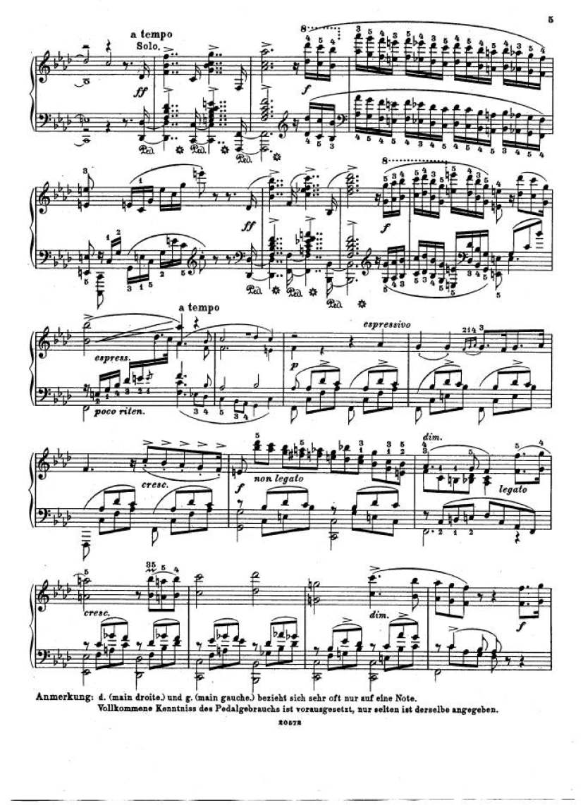 f小调钢琴协奏曲 Piano Concerto in f Minor Op.16钢琴谱