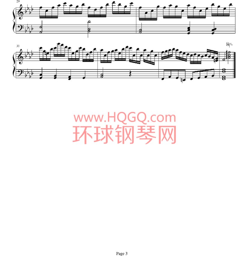 变奏曲1钢琴谱钢琴谱