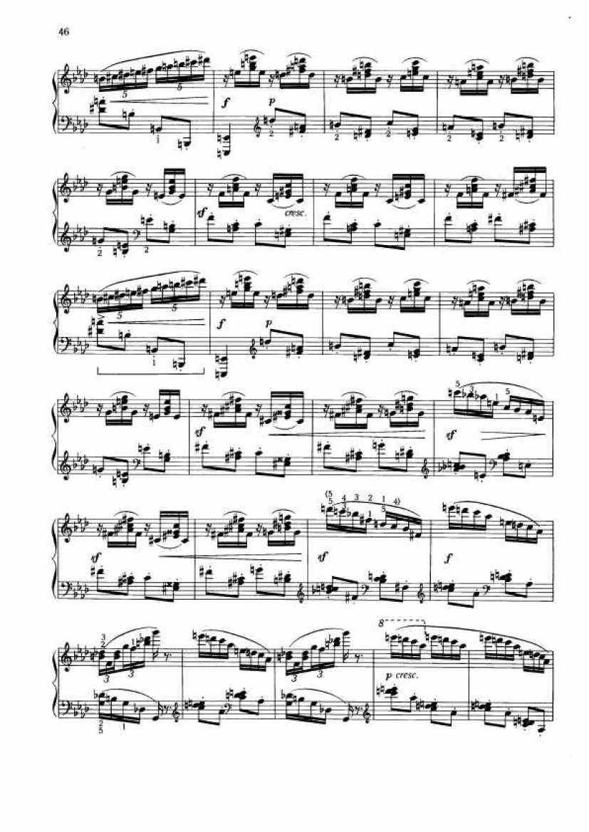 Dohnanyi_Etude Op.28钢琴谱