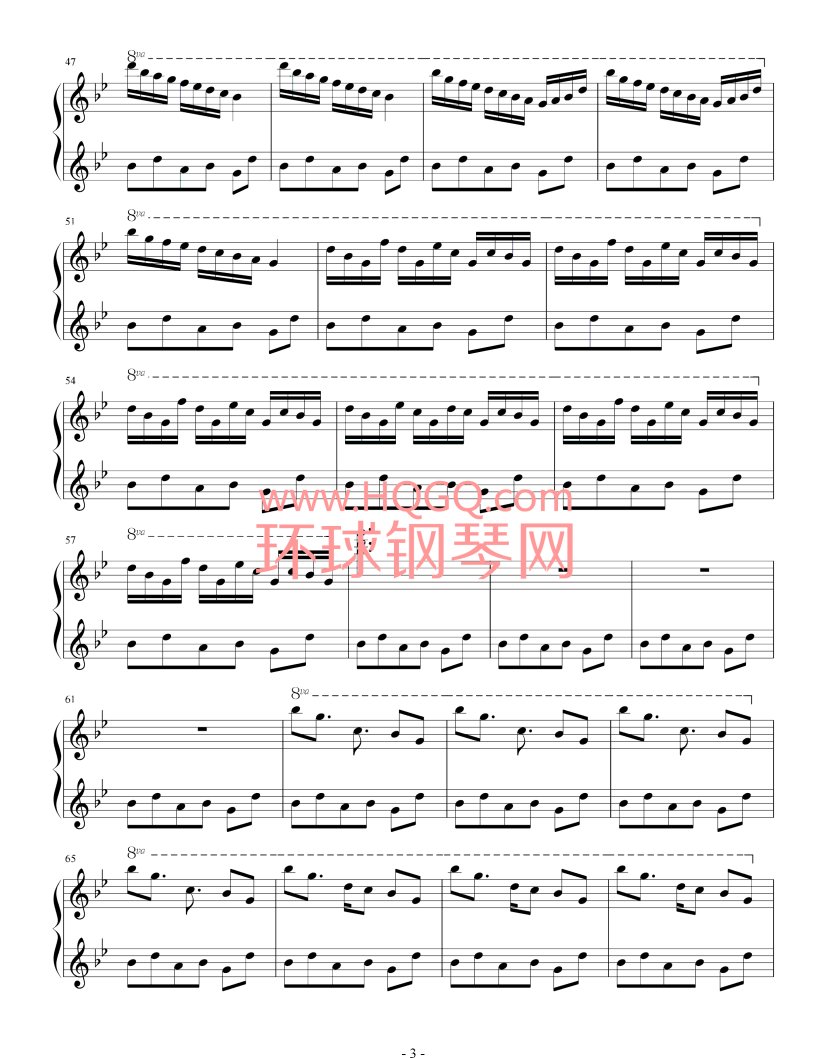 Carol Of The Bells（钟声颂歌）钢琴谱钢琴谱