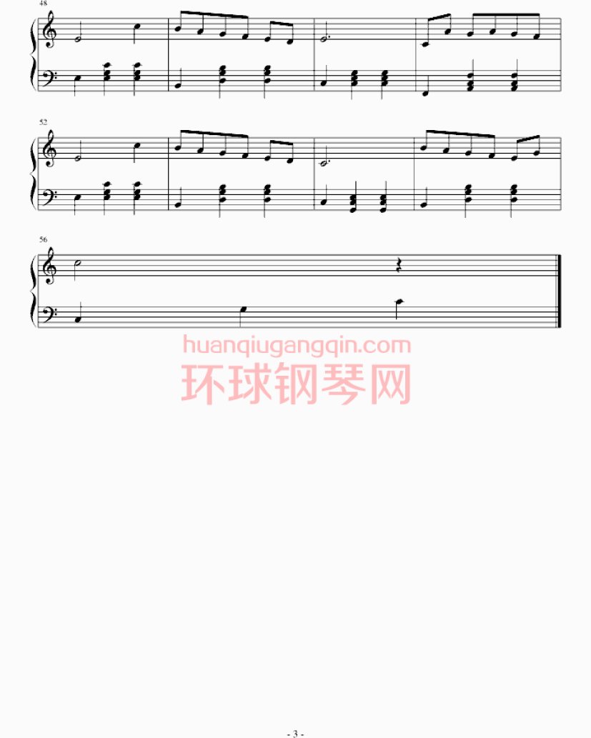 快乐的舞曲钢琴谱