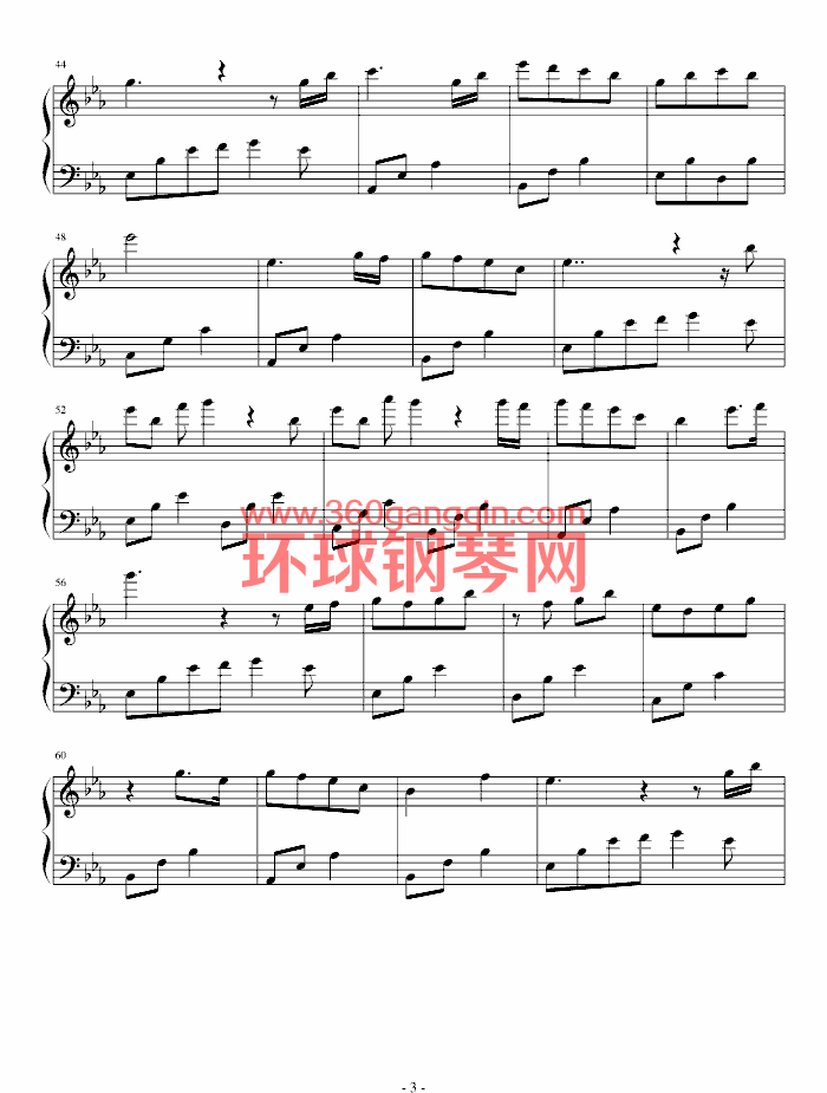 夜的钢琴曲15（钢琴独奏）钢琴谱