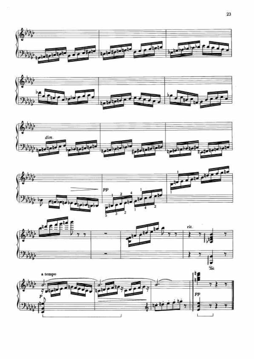 Dohnanyi_Etude Op.28钢琴谱