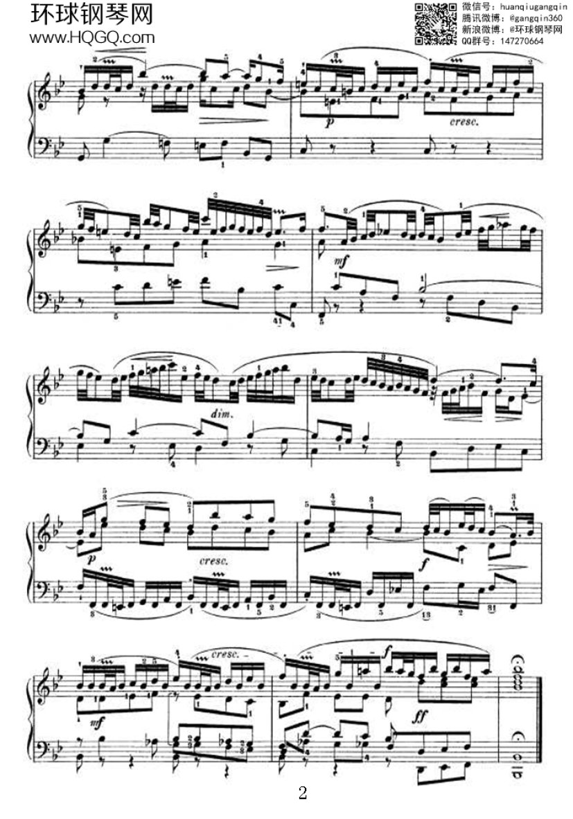 PARTITA 1（选自《6首帕蒂塔 Six Partitas BWV 825钢琴谱