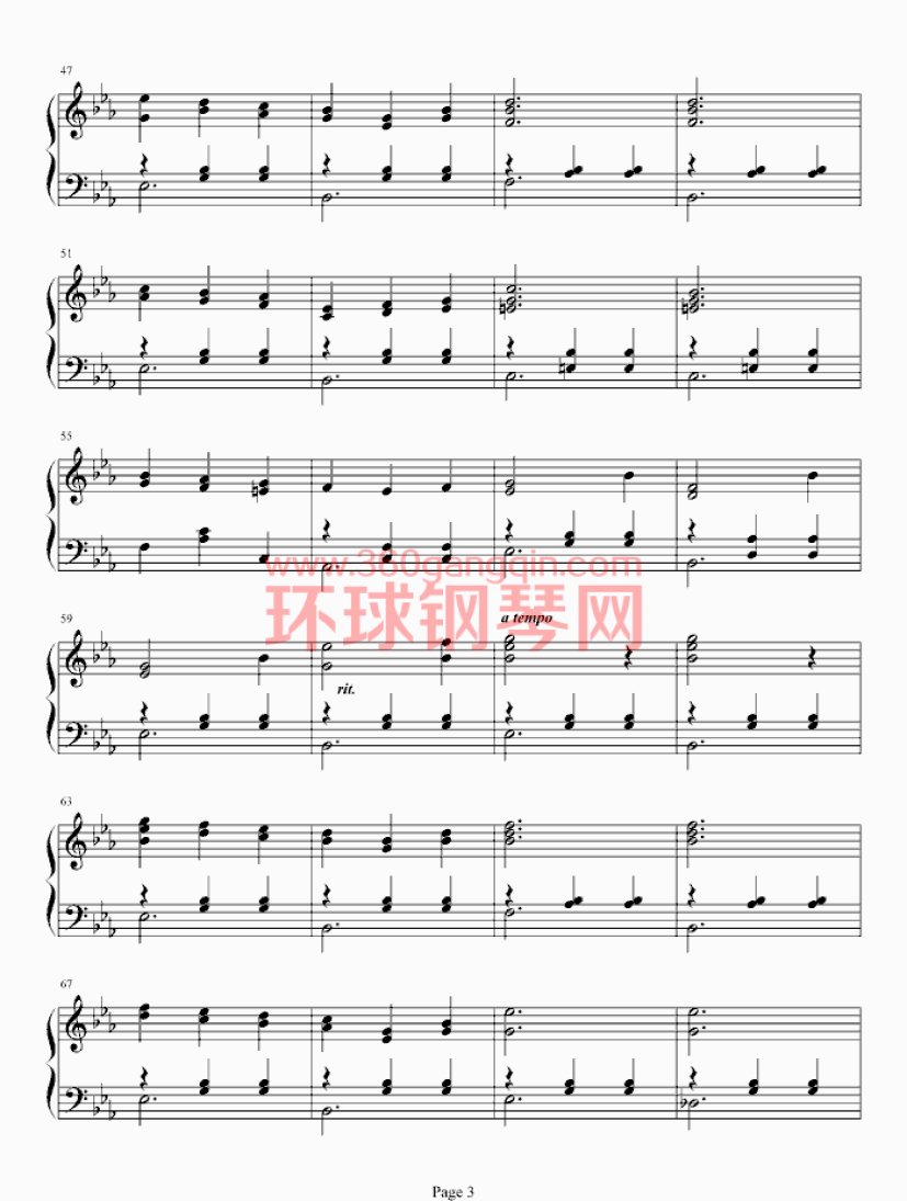 肖斯塔科维奇第二圆舞曲钢琴谱