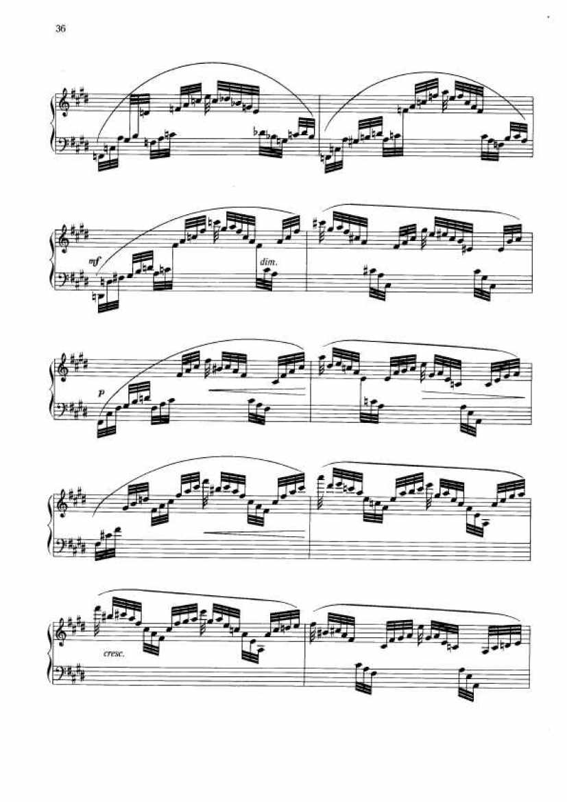 Dohnanyi_Etude Op.28钢琴谱