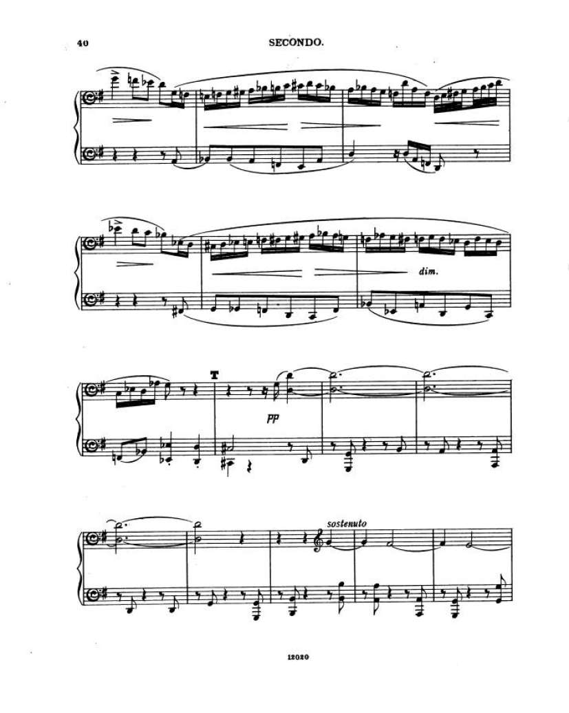 谜的变奏曲 Enigma Variations Op.36 Elgar,4钢琴谱