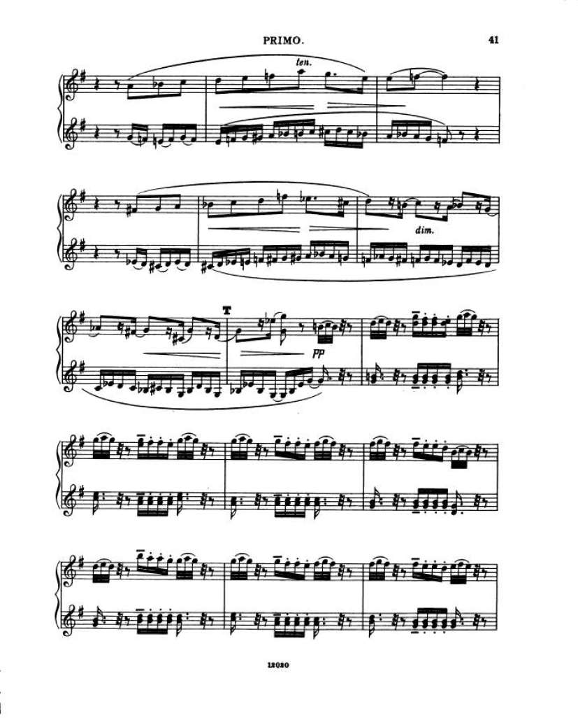 谜的变奏曲 Enigma Variations Op.36 Elgar,4钢琴谱